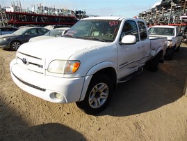 2003 TOYOTA TUNDRA LIMITED EXTRA CAB WHITE 4.7 AT 2WD Z19655